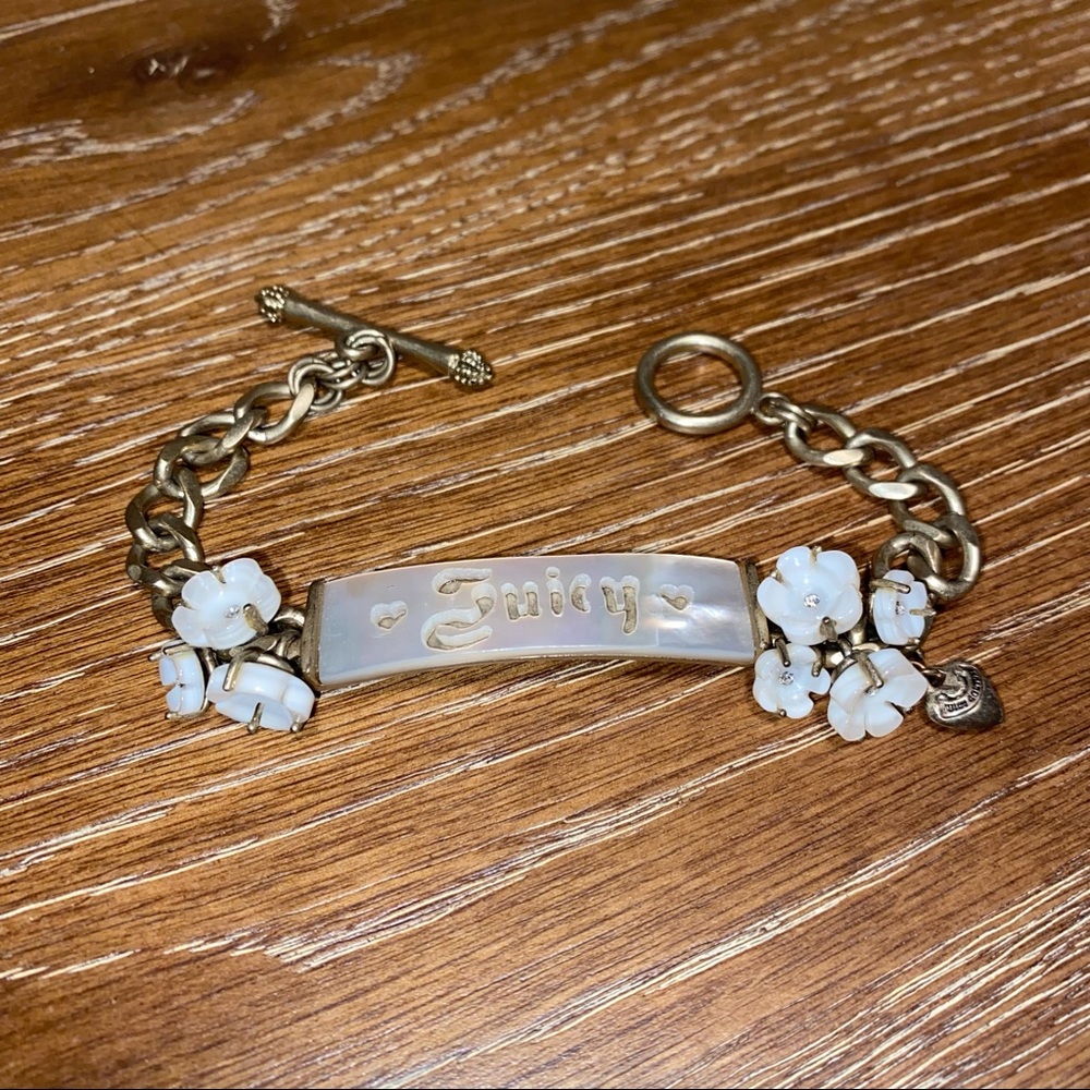Rare Vintage Juicy Couture Mother of Pearl Y2K